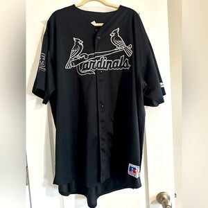 Black and Whote Cardinals Jersey XXL